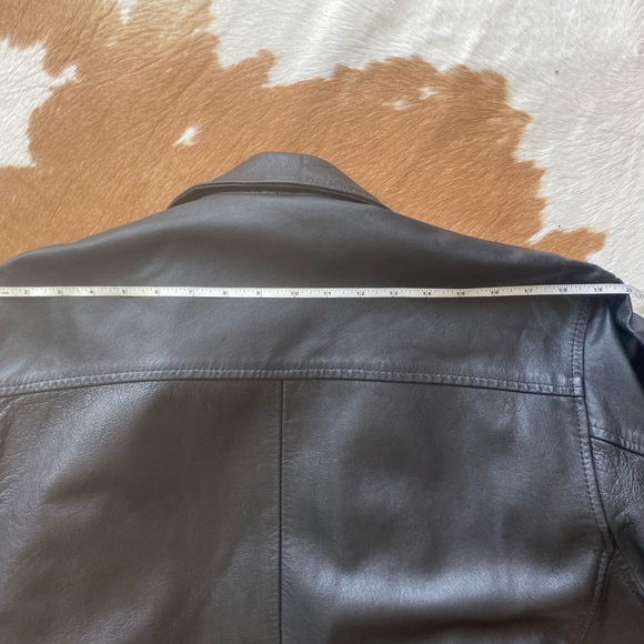 Men’s genuine leather jacket - Picture 4 of 9